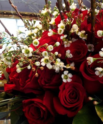 Bouquet Roses et petites fleurs- 85$ à 330$